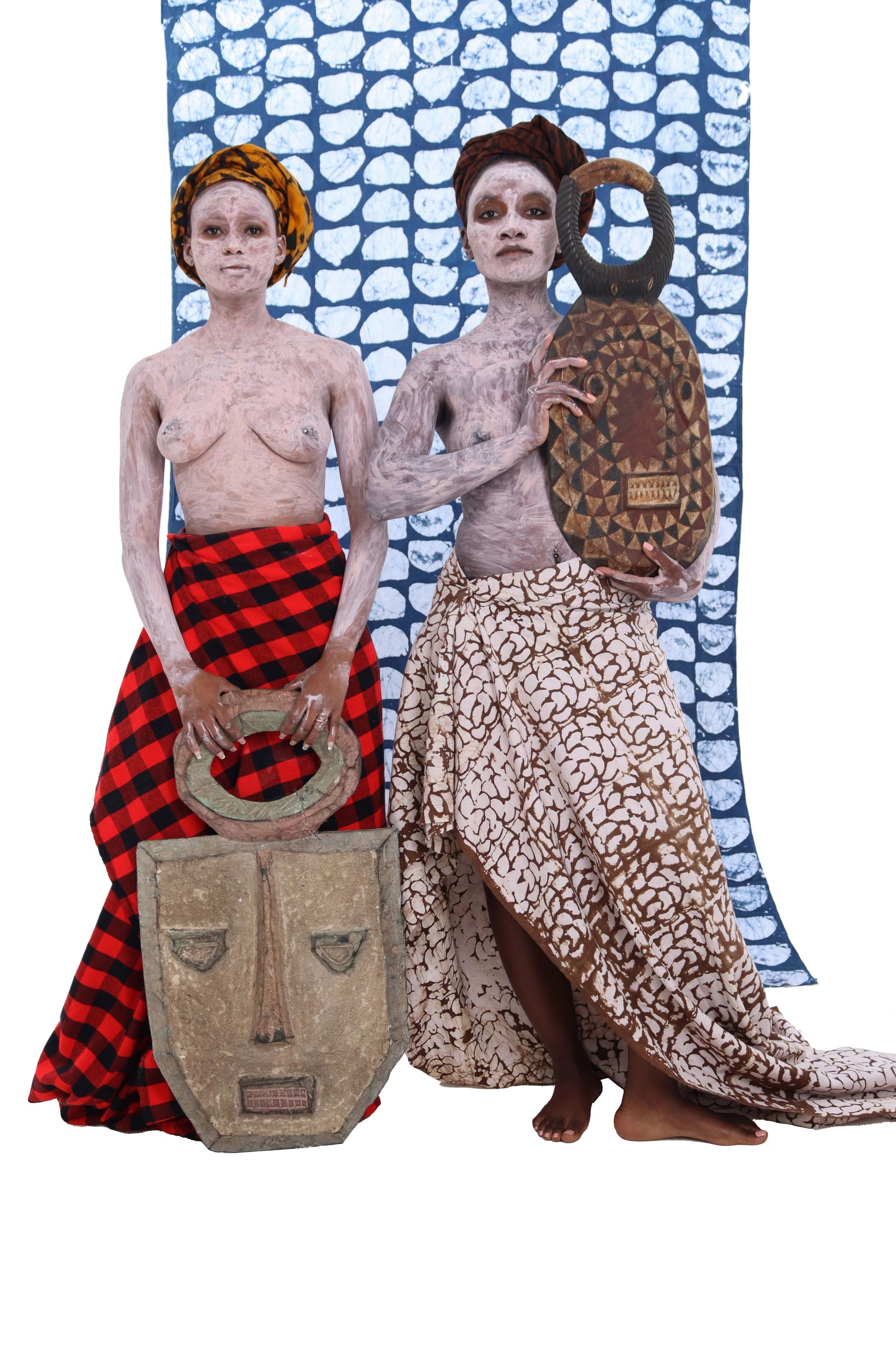 african congolese masks